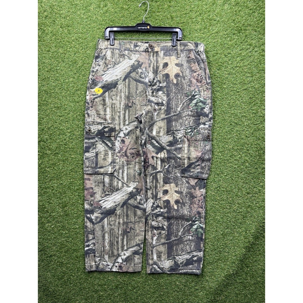 Vintage Camo Pants Mens Large 36 Mossy Oak Break-Up Woodland Camouflage RealTree